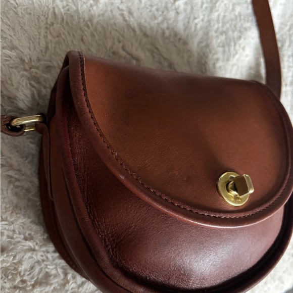 Vintage Coach British Tan Watson Bag - Picture 13 of 13